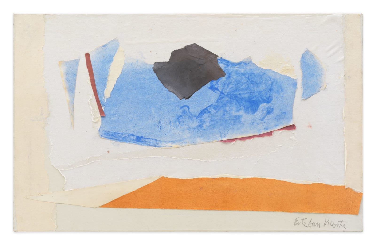 ESTEBAN VICENTE, Untitled, 1991