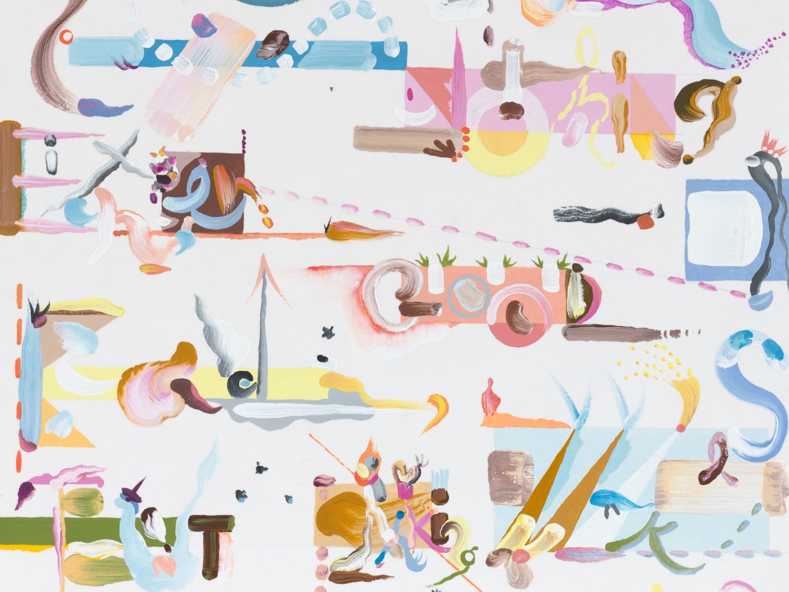 FIONA RAE, Drawing (for there is nothing either good or bad, but thinking makes it so), 2025