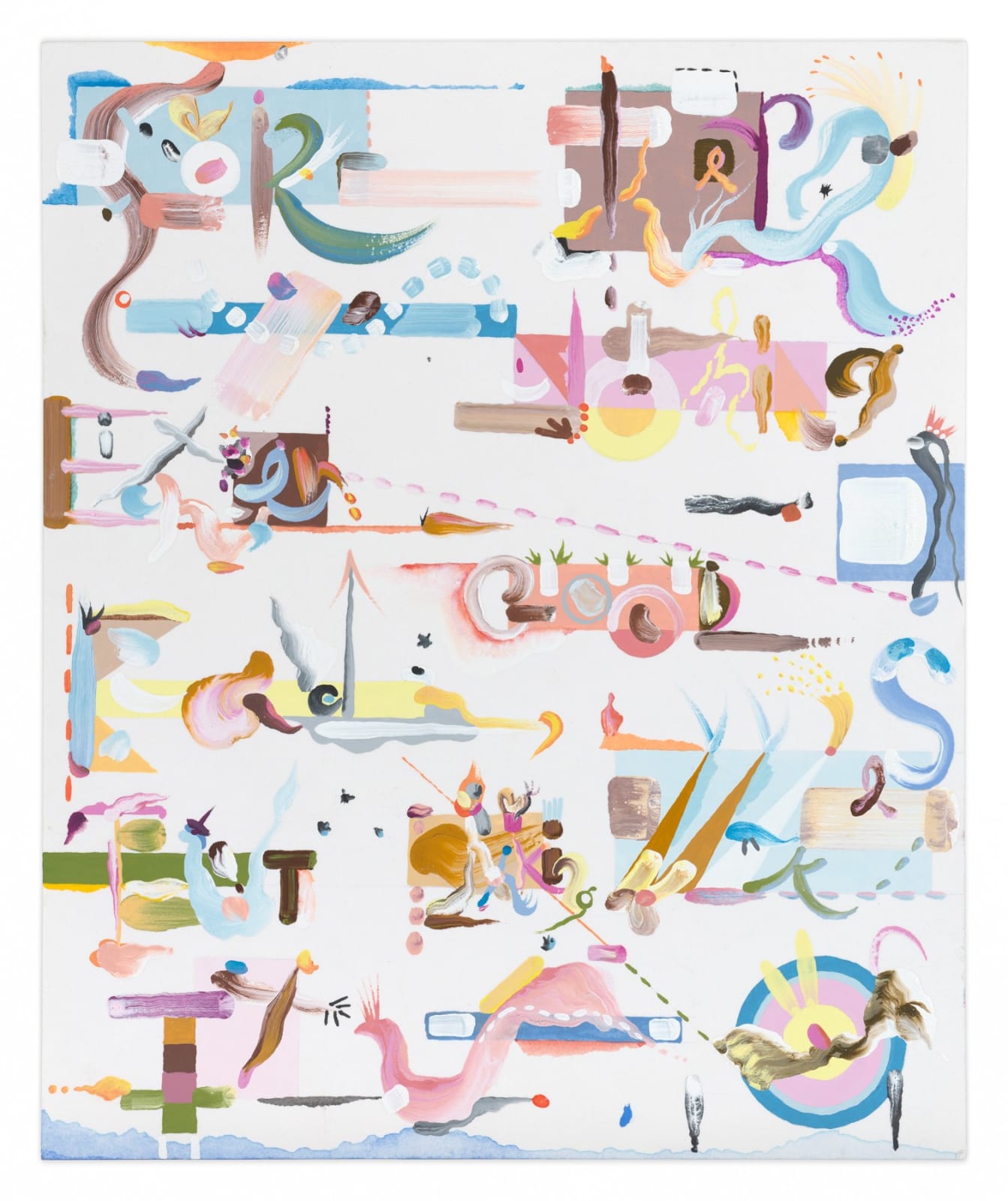 FIONA RAE, Drawing (for there is nothing either good or bad, but thinking makes it so), 2025