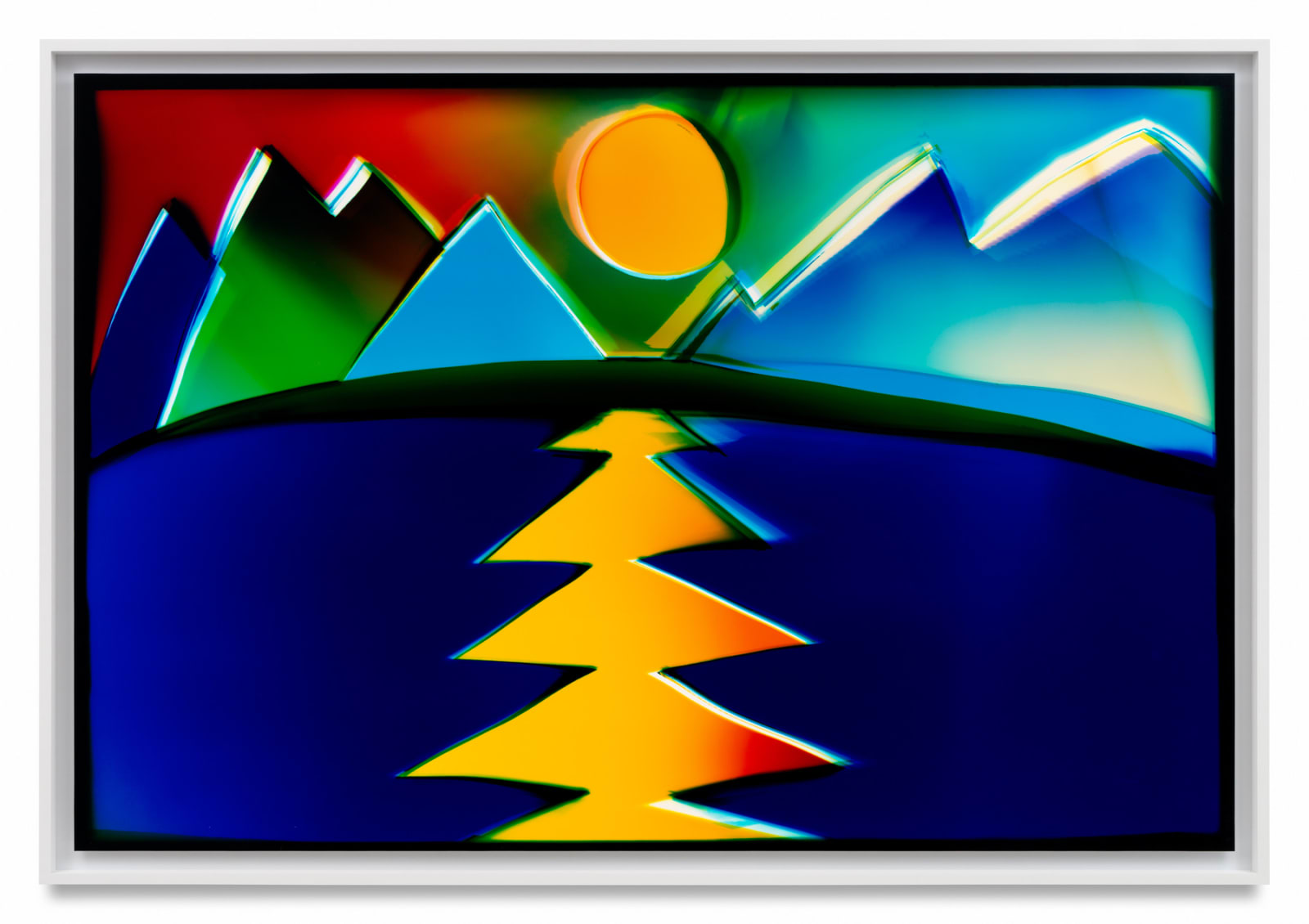 LIZ NIELSEN, Moonlit Lake, 2025