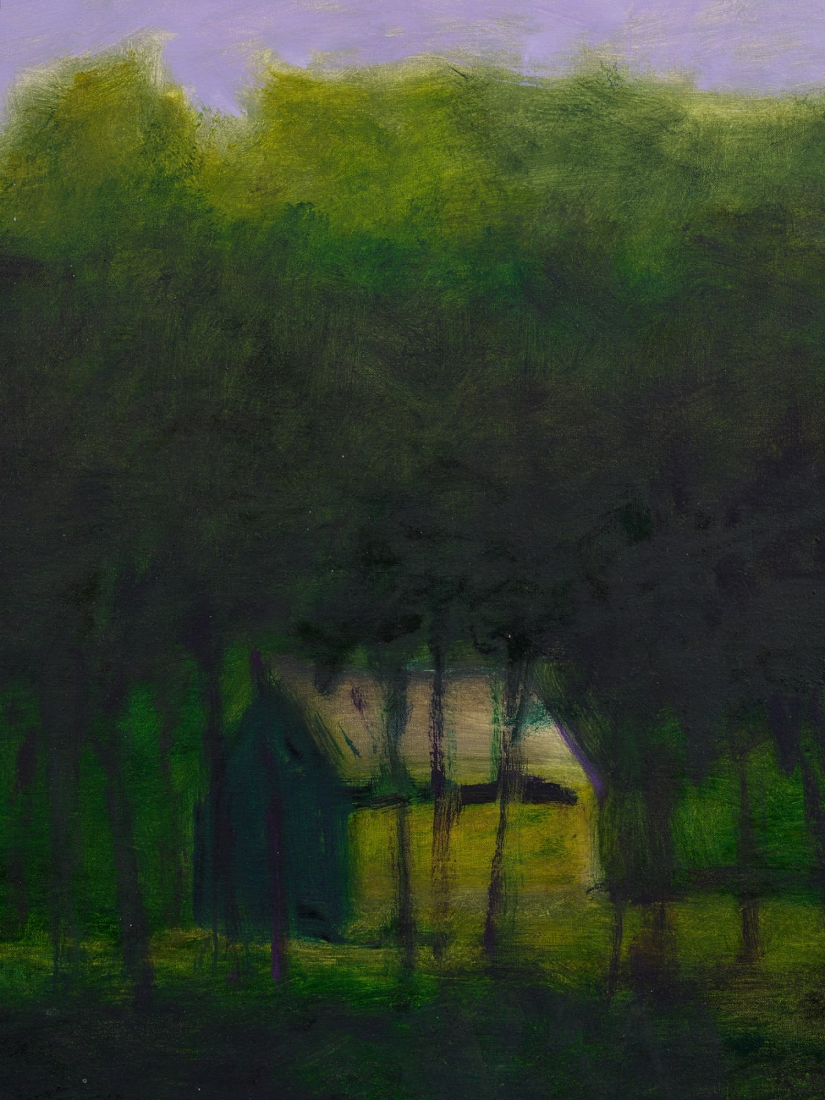 WOLF KAHN, Derived from Late Evening Pastel, 2009