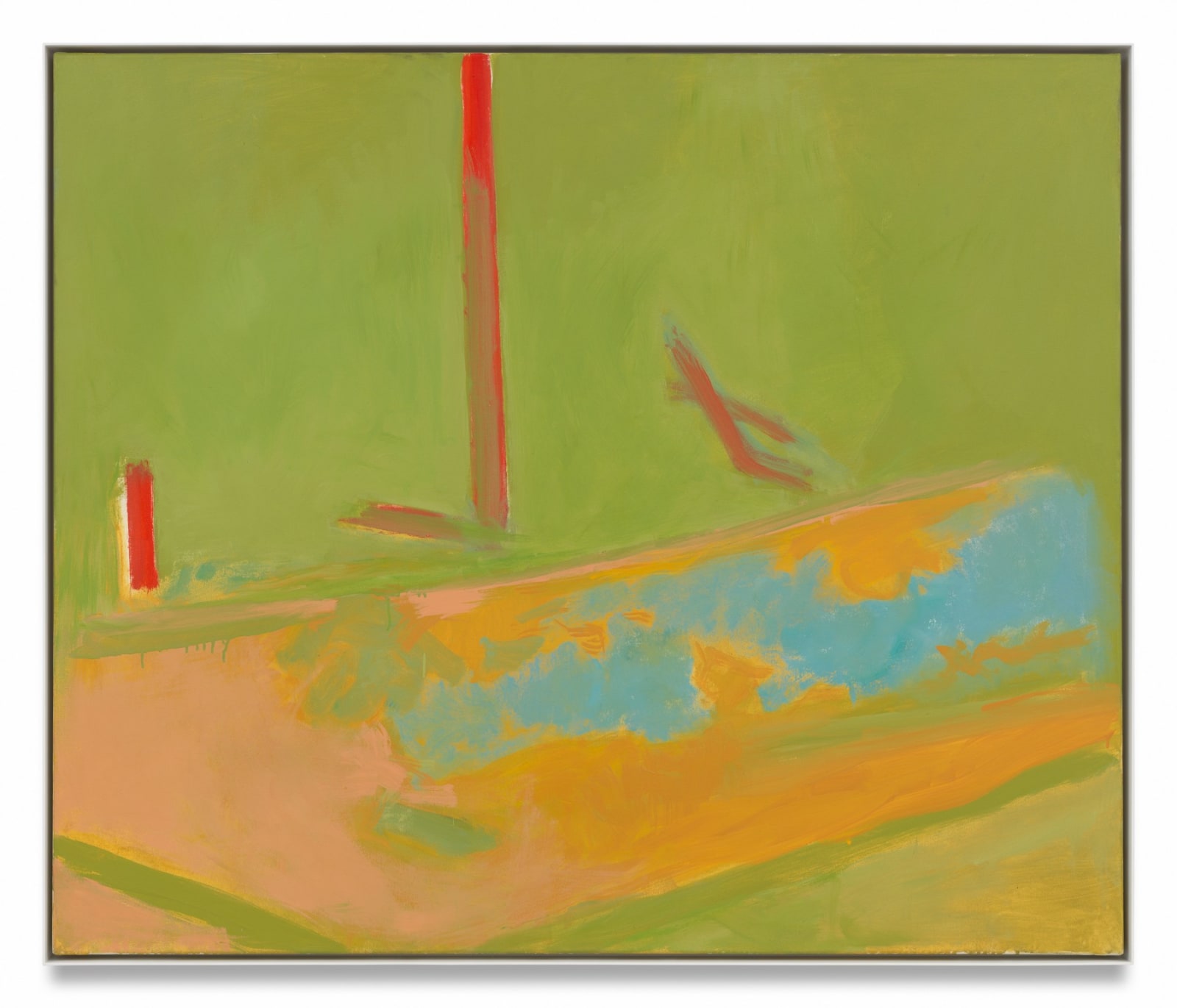 ESTEBAN VICENTE, Untitled, 1996