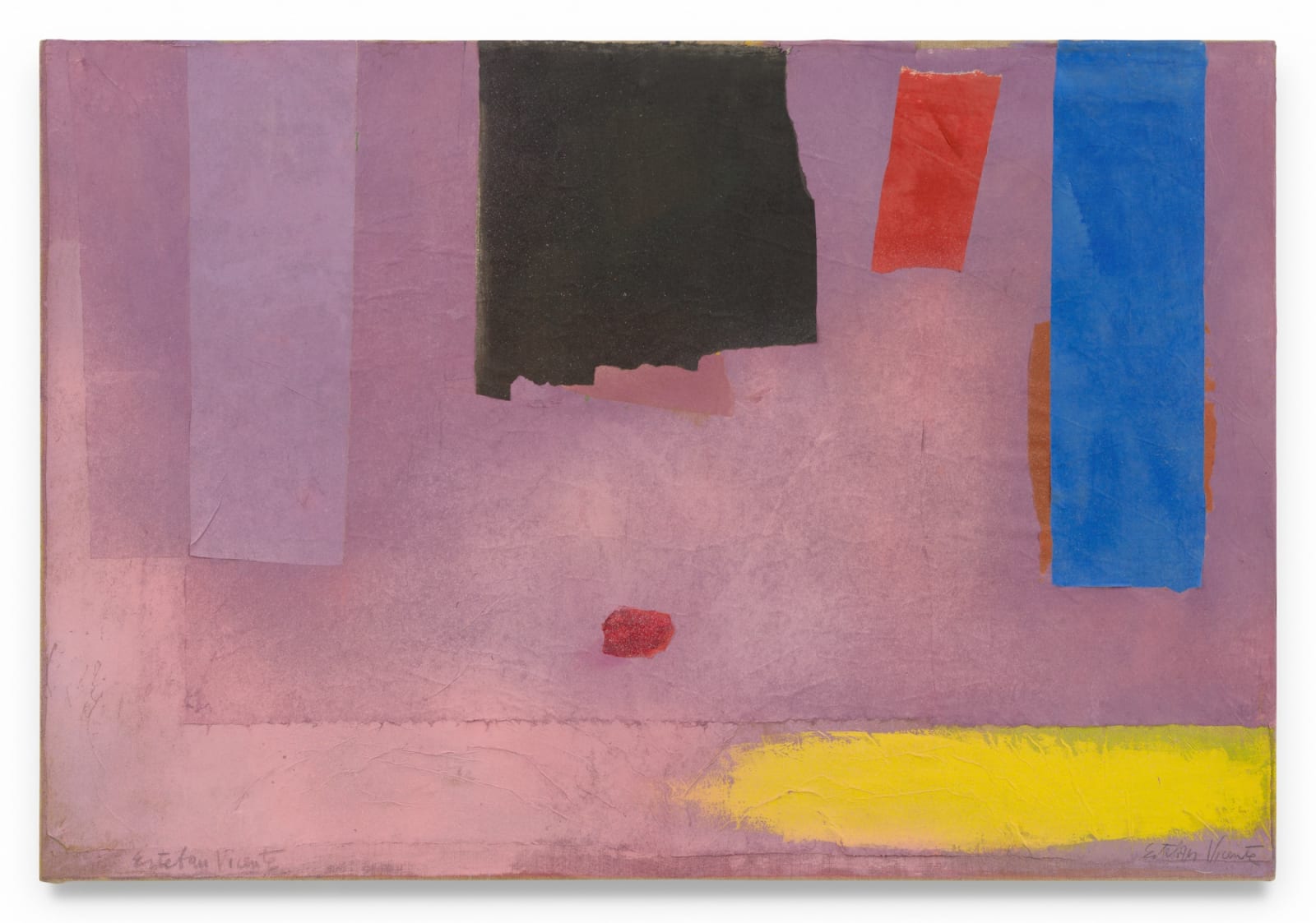 ESTEBAN VICENTE, Untitled, 1981