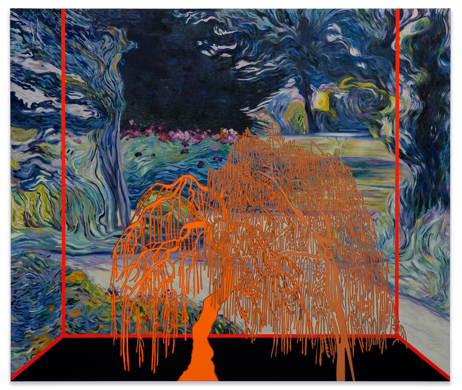 WHITNEY BEDFORD, Veduta (Van De Velde The Garden Kalmthout), 2024