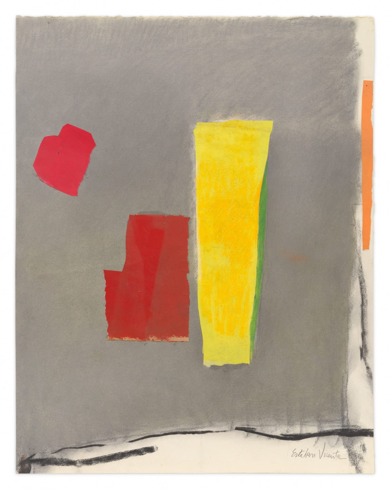 ESTEBAN VICENTE, Untitled, 1978