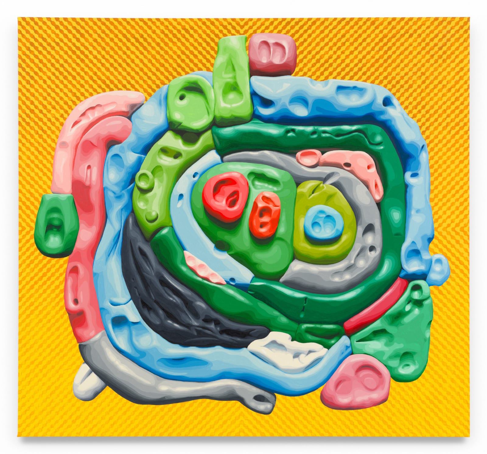 ALEXANDER ROSS, Yellow Orbatid, 2024