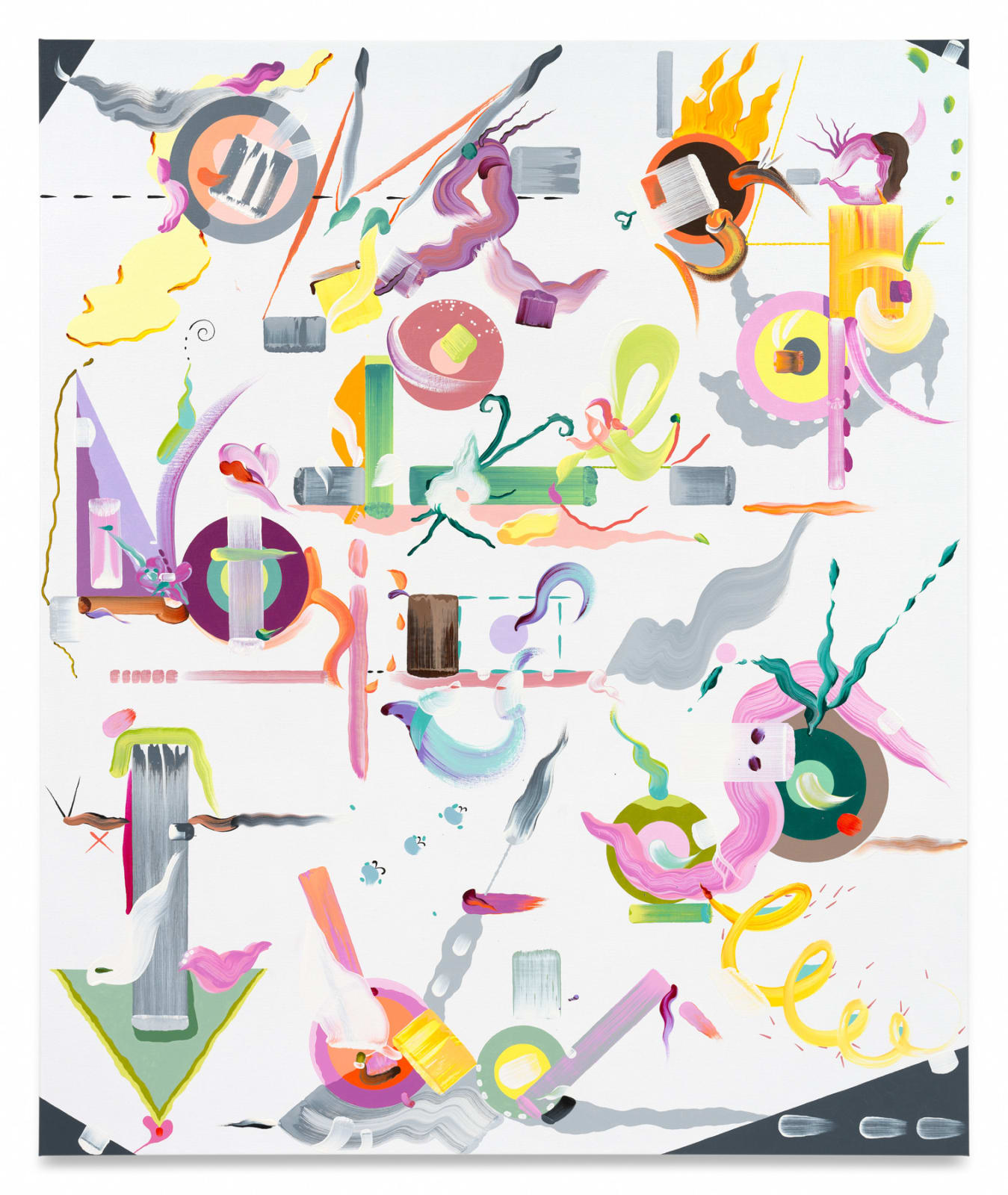 FIONA RAE, Some lovely glorious nothing I did see, 2025