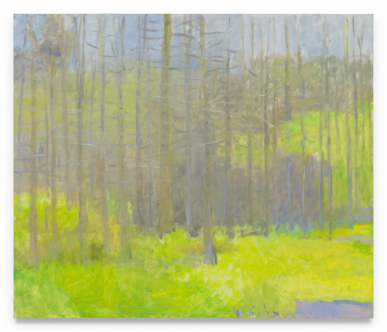 WOLF KAHN, Eagle's Nest, 2007