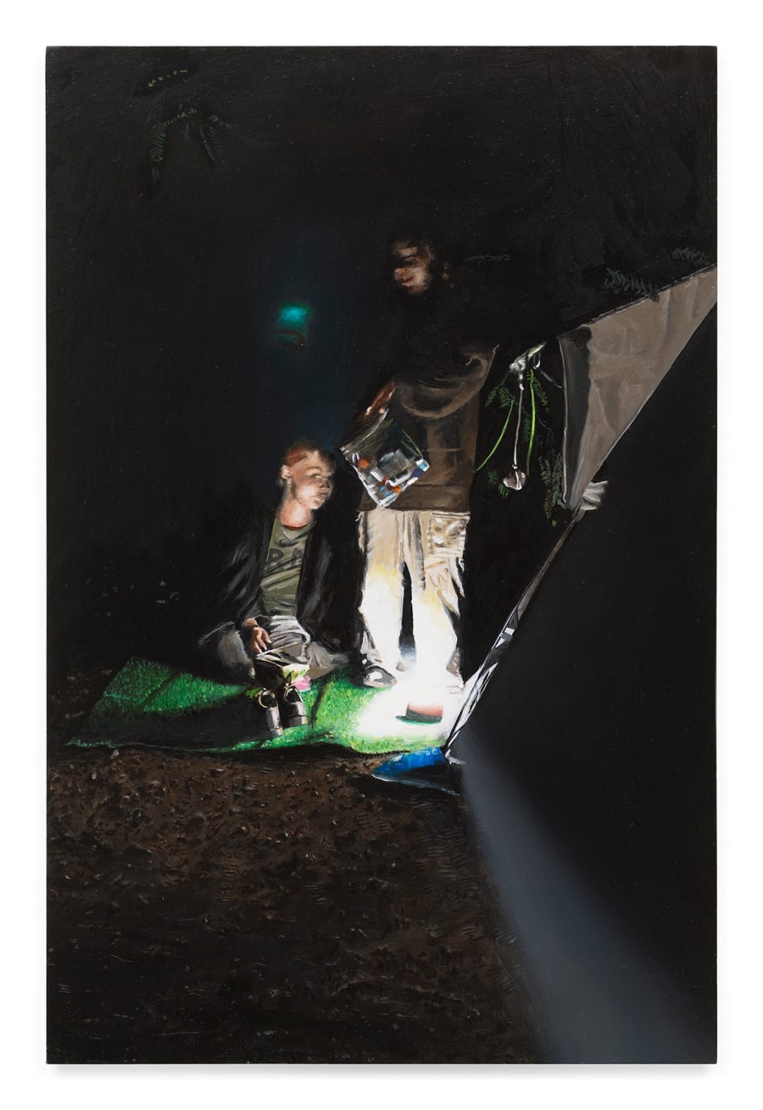 TIM HAWKINSON, Clare and Liv Camping, 2021