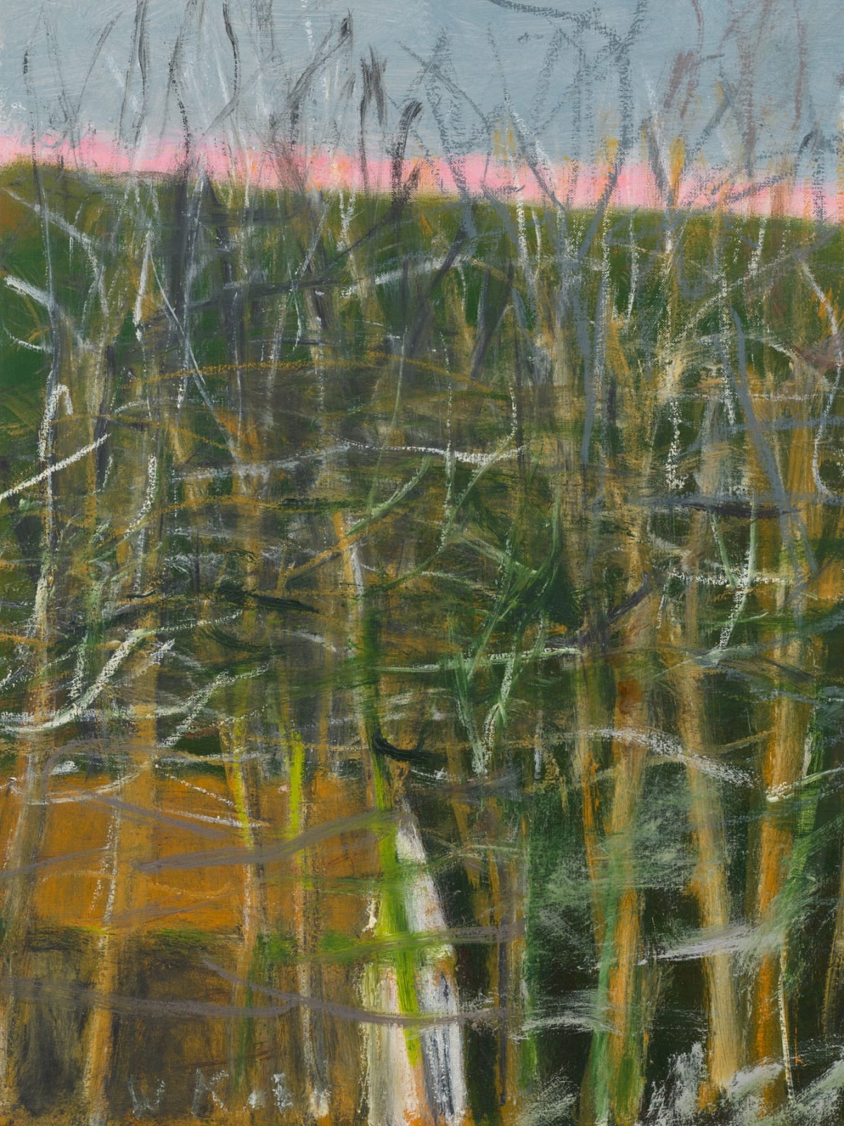 WOLF KAHN, Barn in the Corner (New Version), 2009