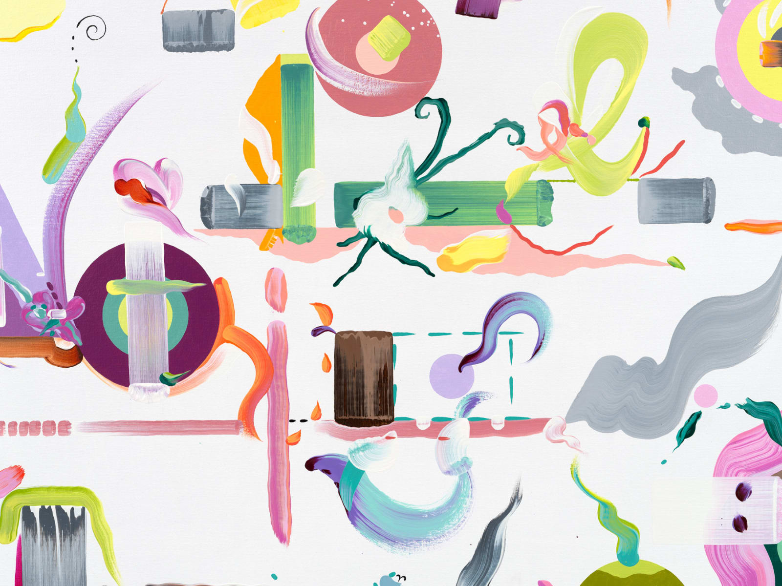 FIONA RAE, Some lovely glorious nothing I did see, 2025