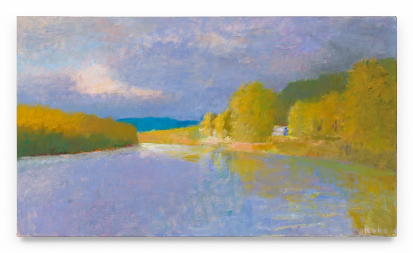 WOLF KAHN, Ruisdael in New England, 1988