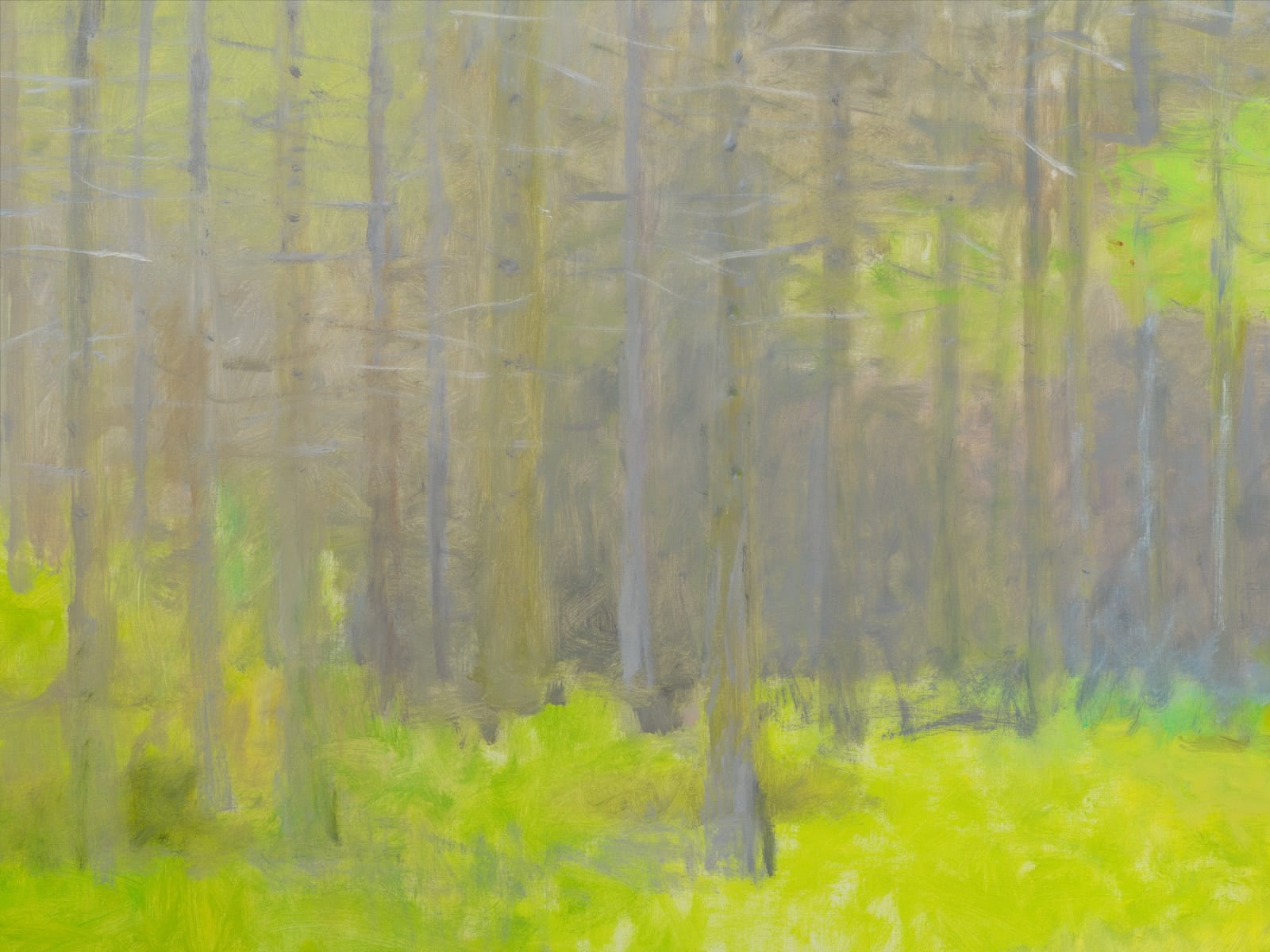 WOLF KAHN, Eagle's Nest, 2007