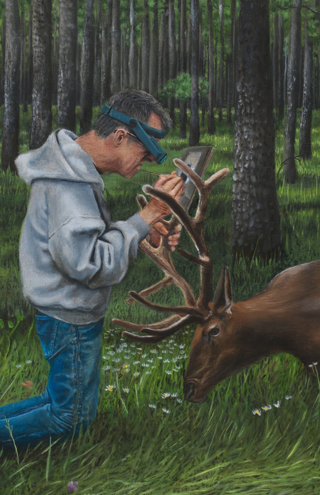 TIM HAWKINSON, Mystic Easel, 2021