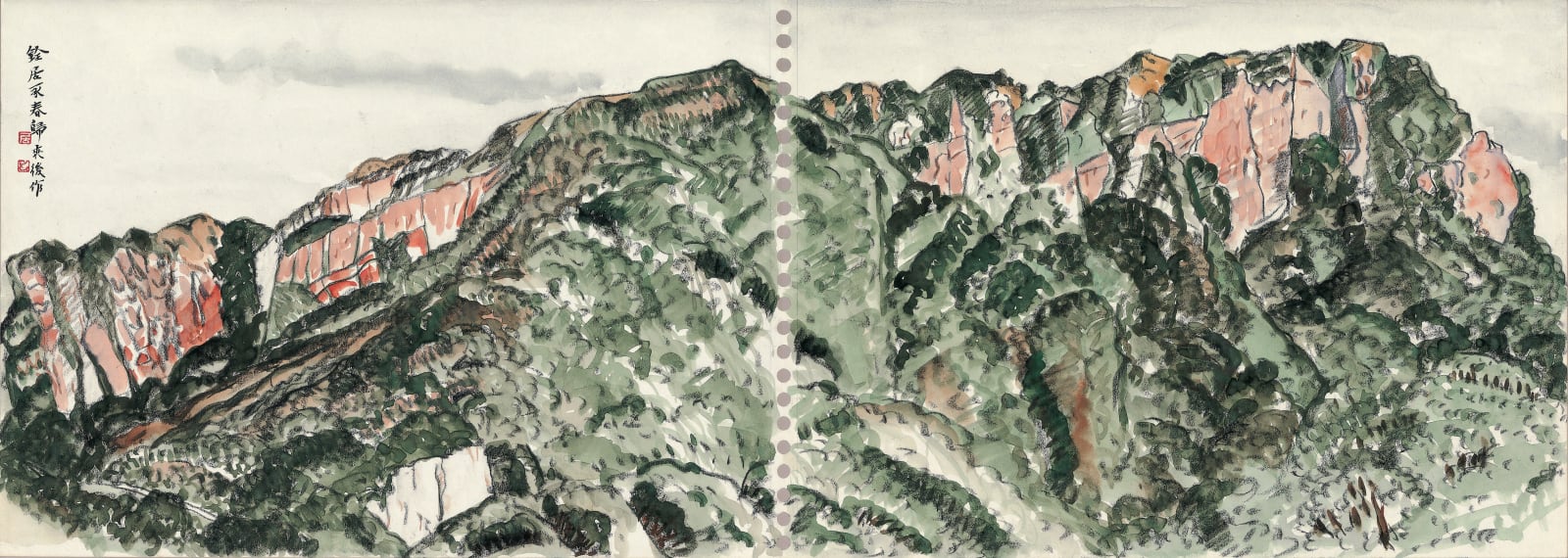 林銓居, 《積石峰皆峻》 Steep Mountain of Rocks, 2018