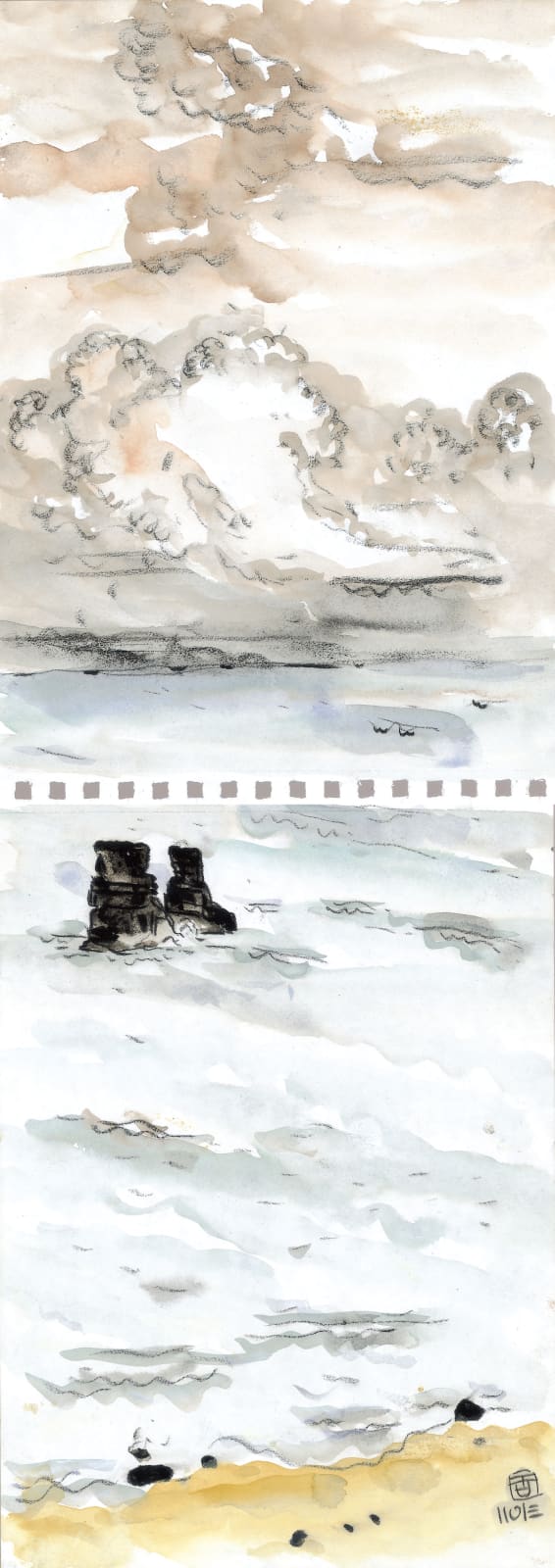 林銓居, 《雲朵：燭台嶼》, 2013