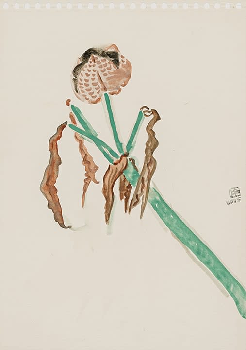 林銓居, 《孤挺花之一》Amaryllis I, 2023