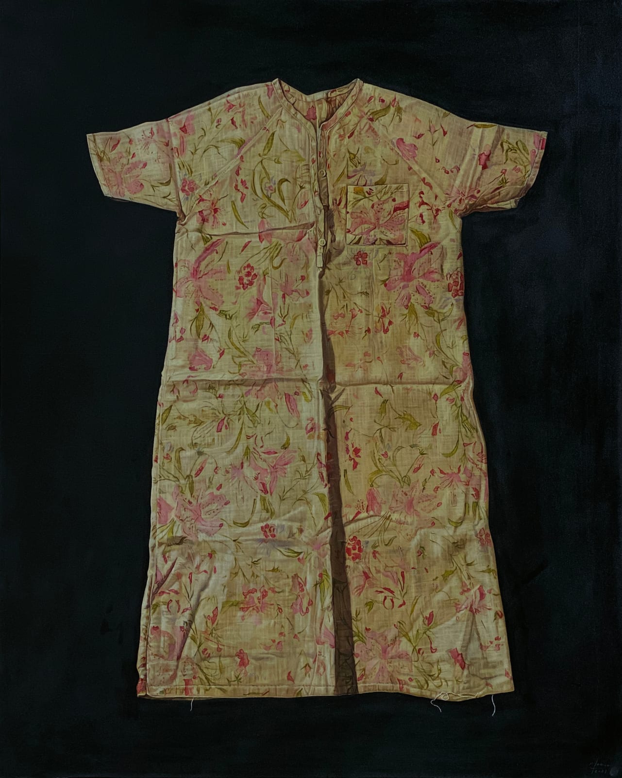 瑪莉娜．克魯斯, 《皺褶與花朵的蹤跡》 Traces of Folds and Flowers, 2023