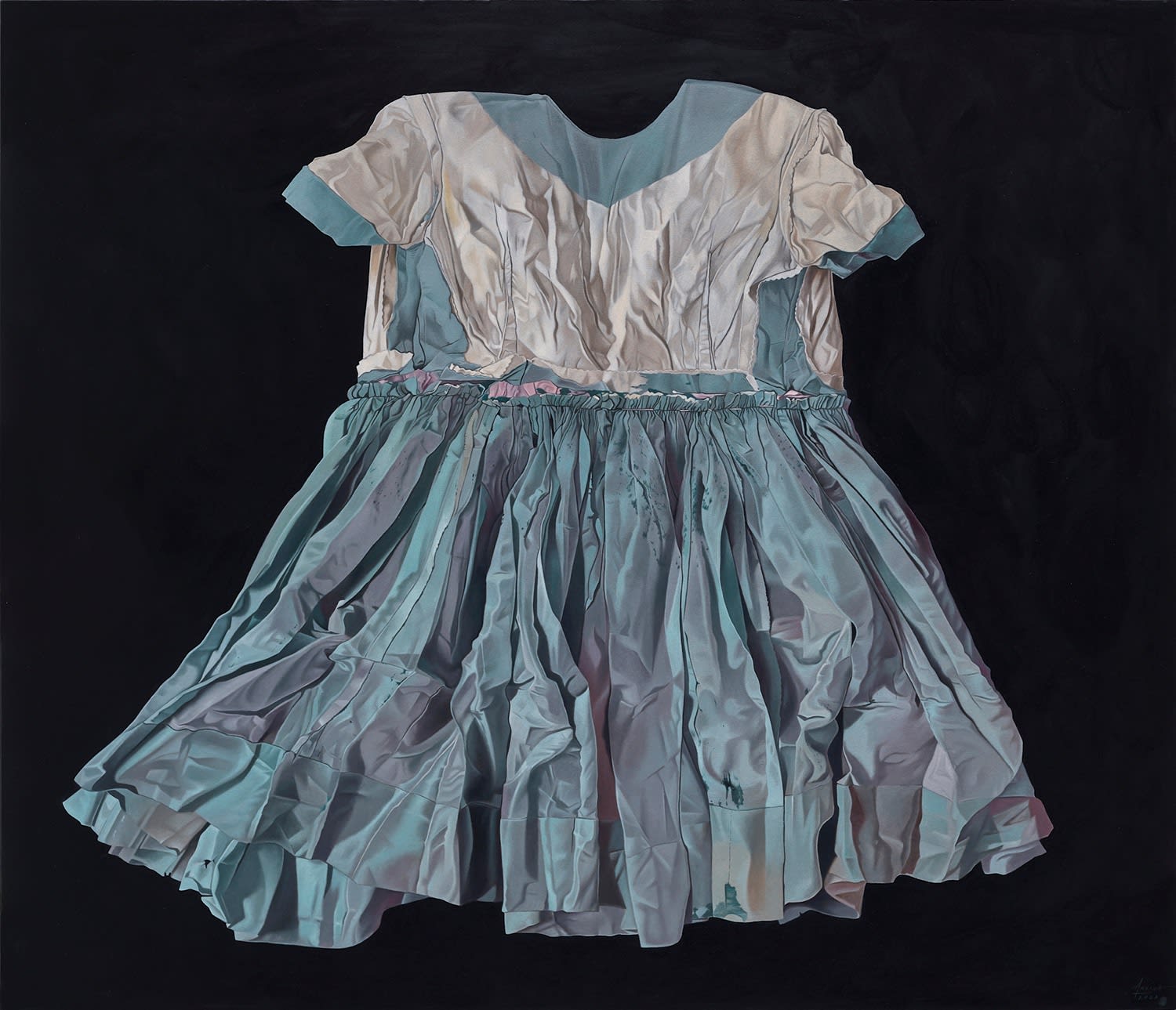 瑪莉娜.克魯斯, 《最貼近身體之物 I:藍白色內裡》 The Thing Closest to Your Body I: Blue and White Reverse, 2021