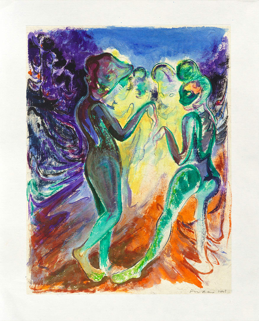 傅饒, 《篝火舞》 Campfire Dance, 2023