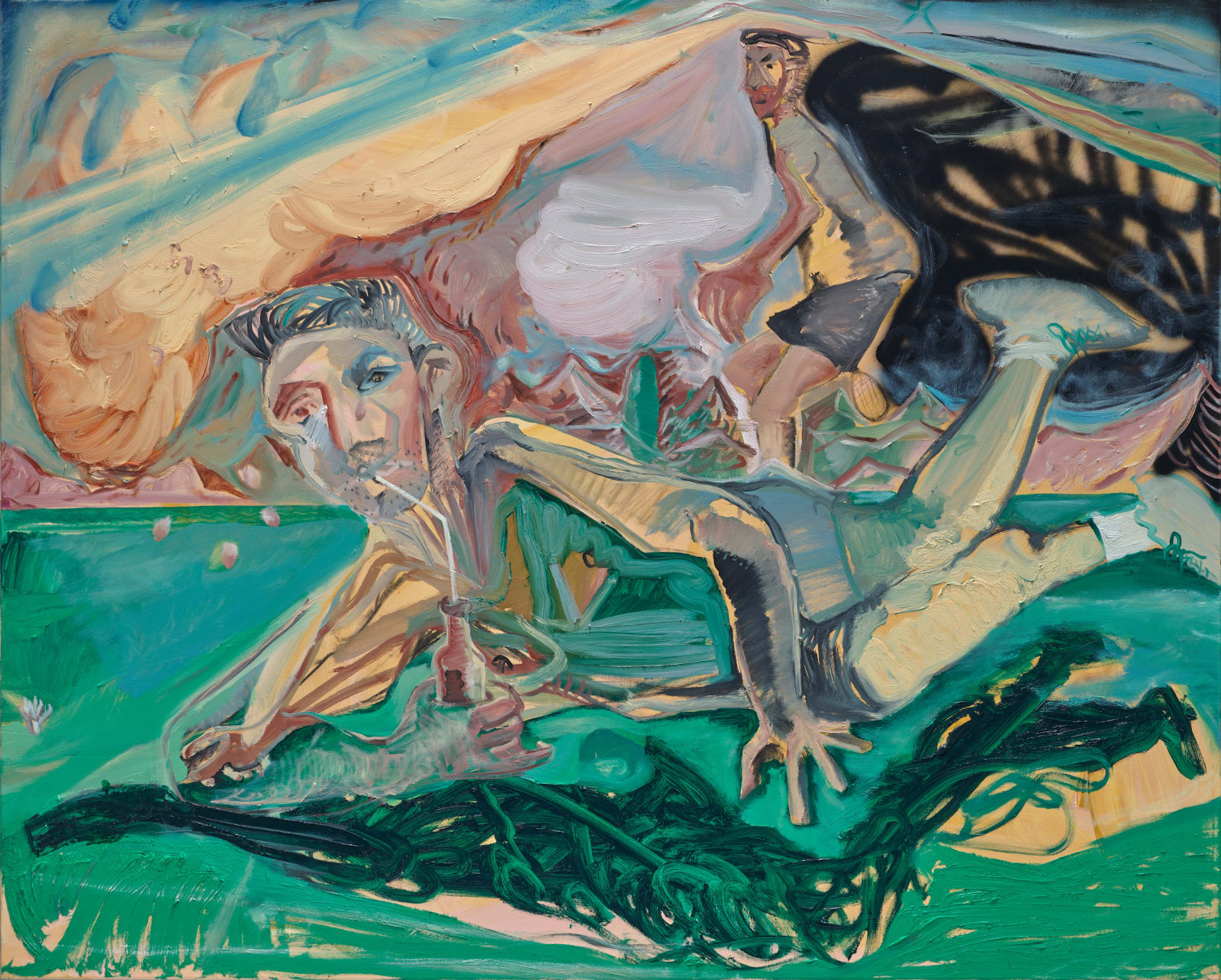 黨若洪, 《草地上的運動員》Athlete on the Turf, 2024