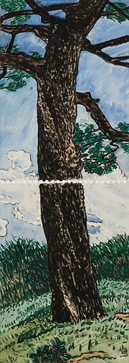 林銓居, 《老松樹》Old Pine Tree, 2023