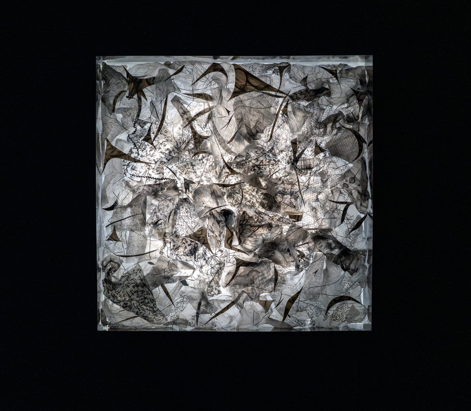 謝鴻均, 《記憶的皺褶 VII》 Crumpled Memory VII, 2024