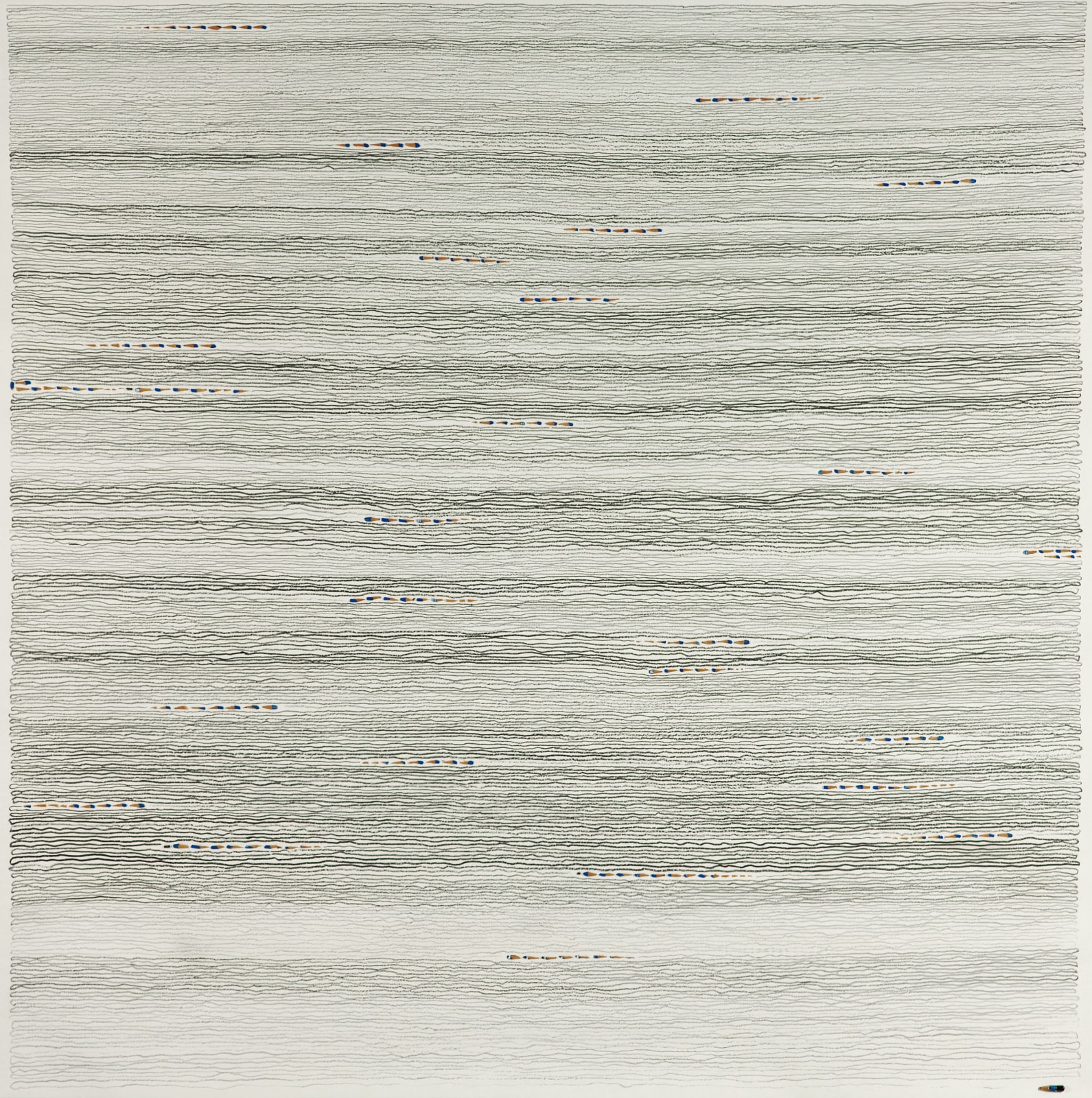 石晉華, 《走筆#117 》 Pen Walking#117, 2012