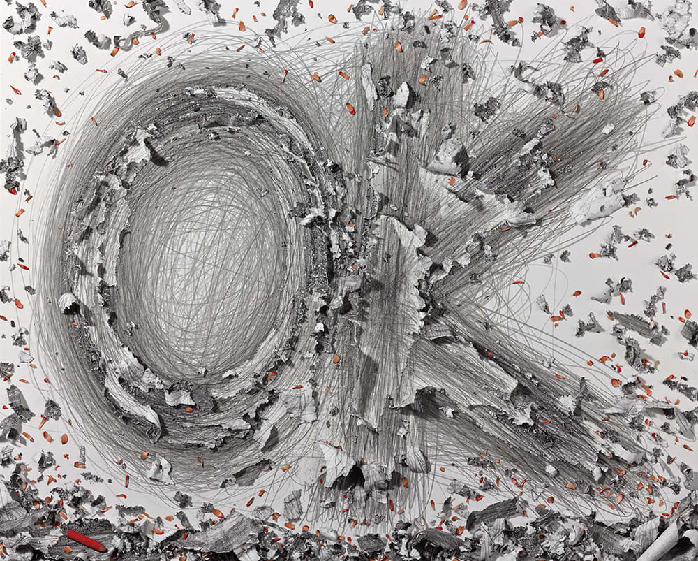 石晉華 , 《走筆#137》 Pen Walking #137, 2014