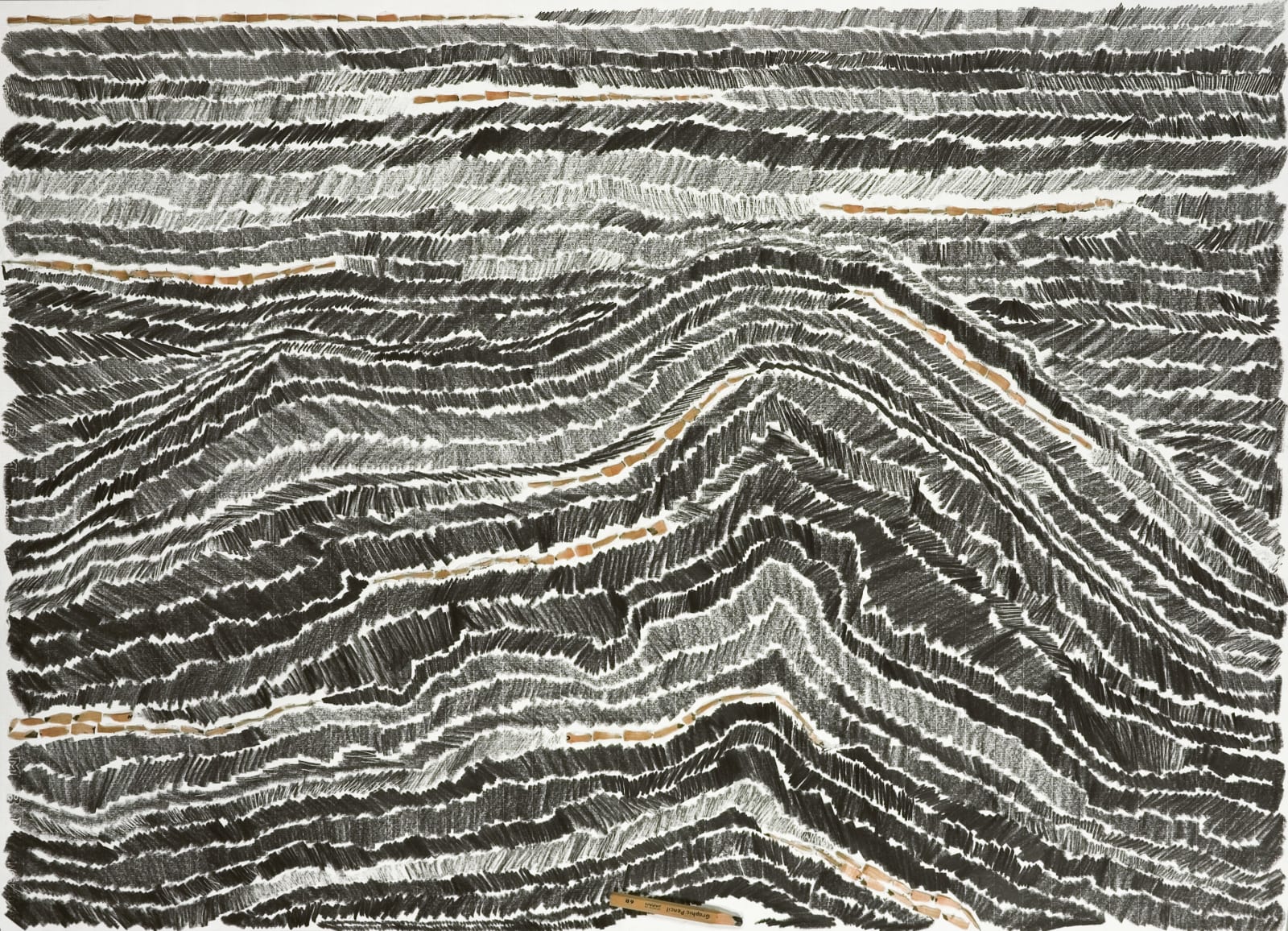 石晉華, 《走筆#43》 Pen Walking #43, 2007