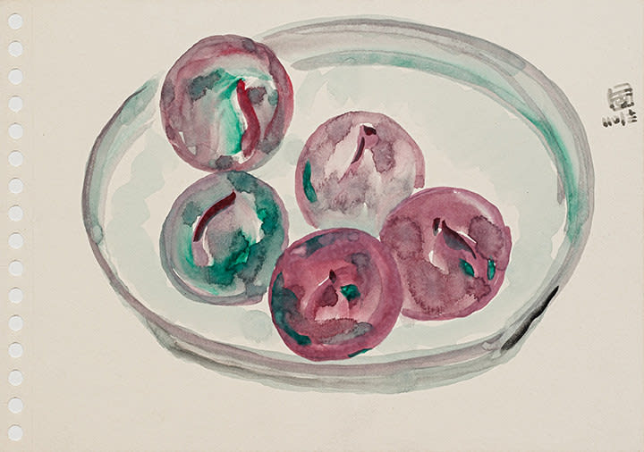林銓居, 《五顆桃之三》Five Peaches III, 2018