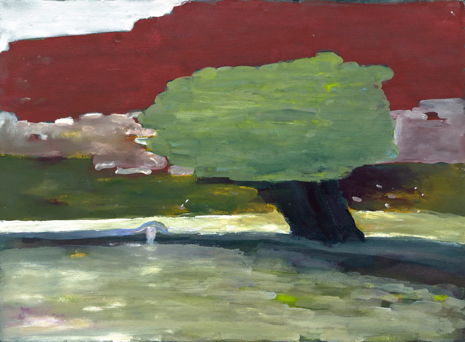 吳增榮, 《醉月湖與大樹》Drunken Moon Lake and a Big Tree, 1996-2000