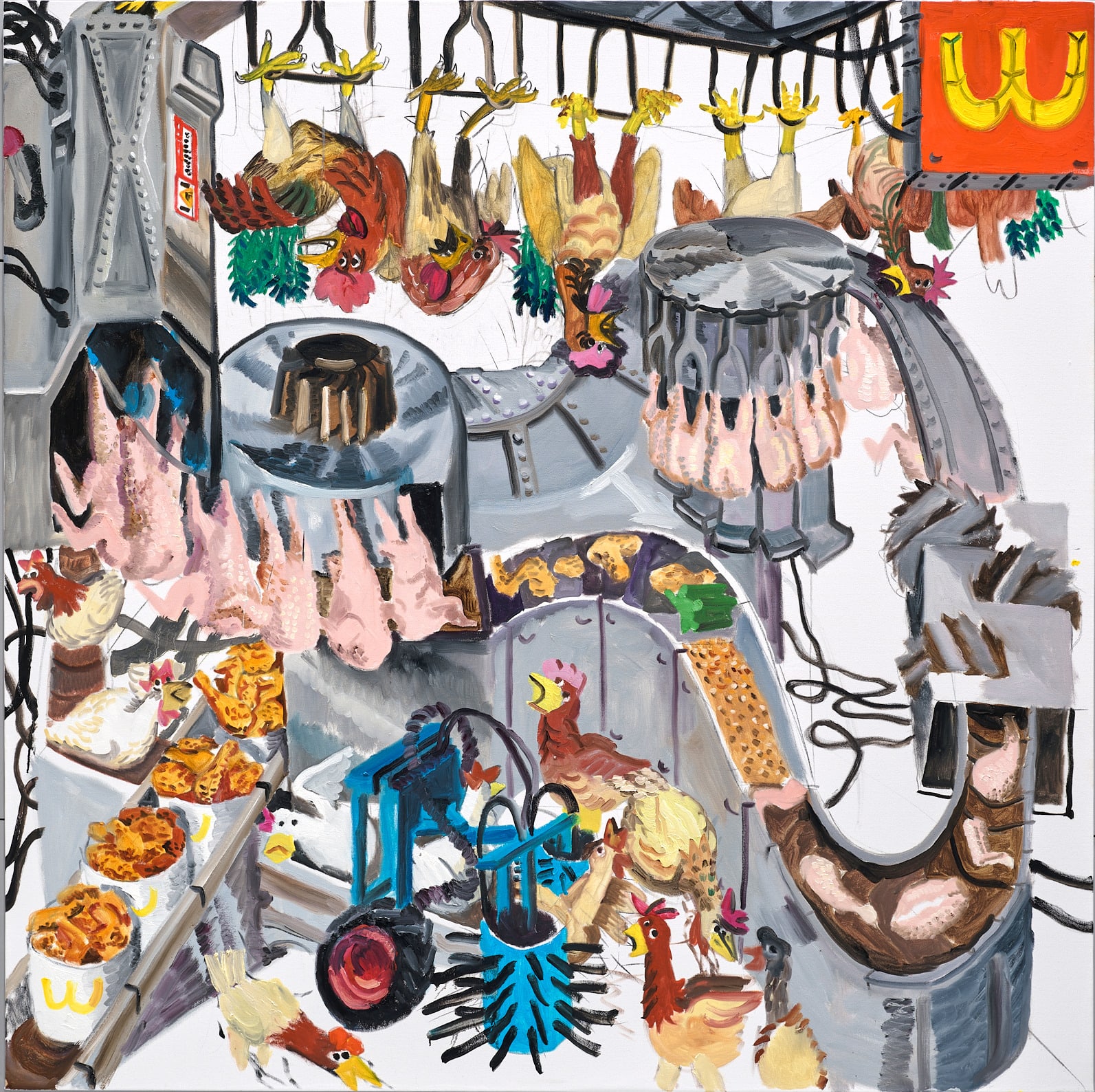 楊立, 《華克當諾炸雞機》WcDonald's Fried Chicken Machine, 2021