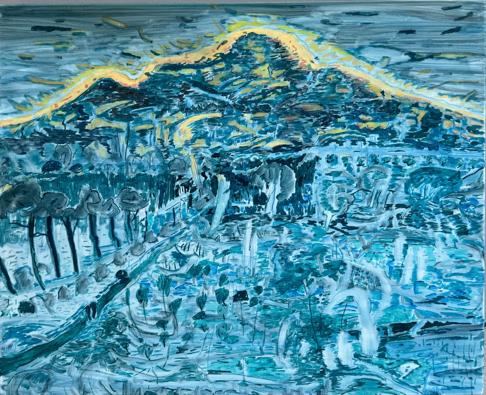 潘麒方, 《觀音・清晨》 Mount Guanyin, Early Morning, 2024