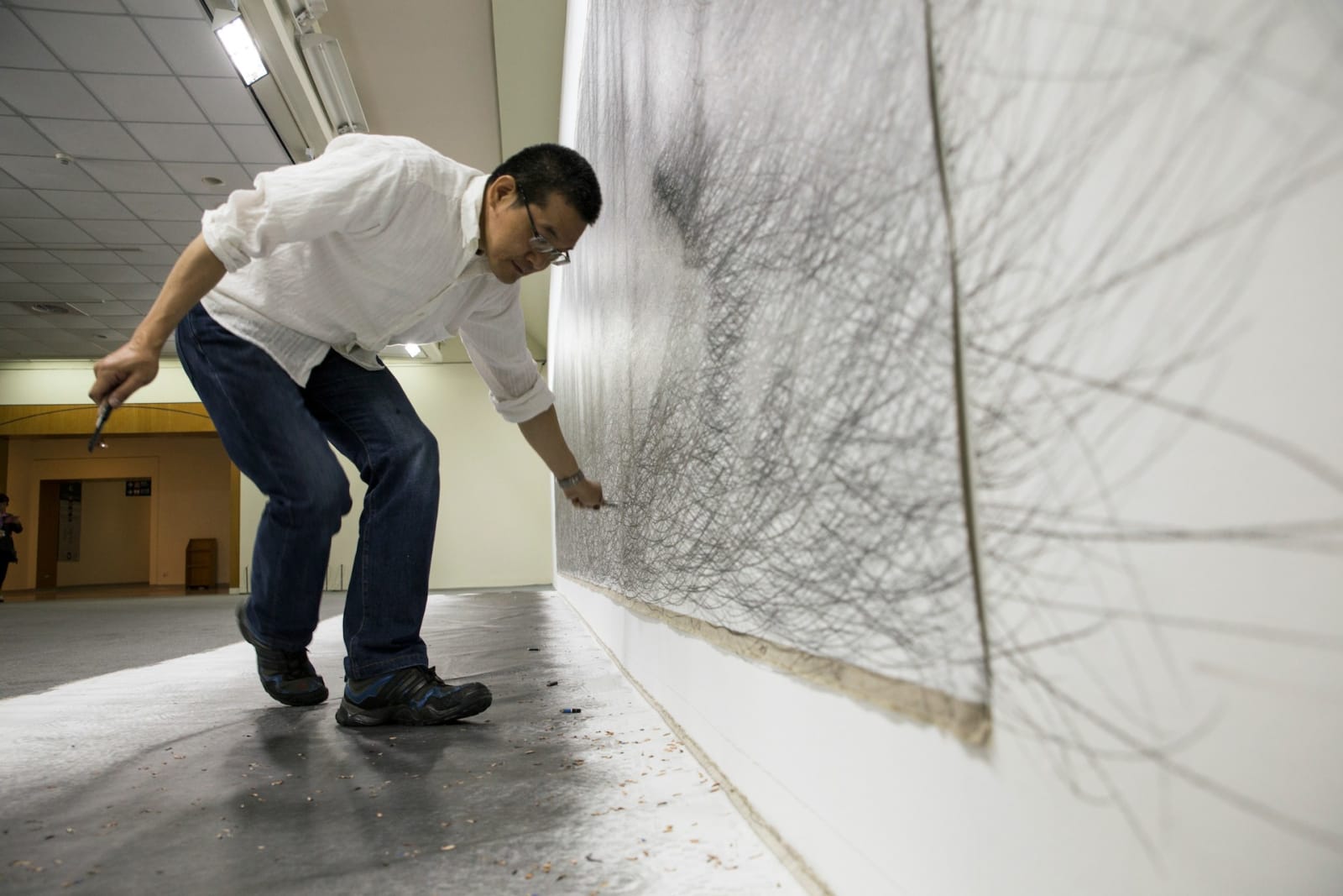 石晉華, 《行路一百公里》 A Walk of 100 Kilometers, 2012 - 2017