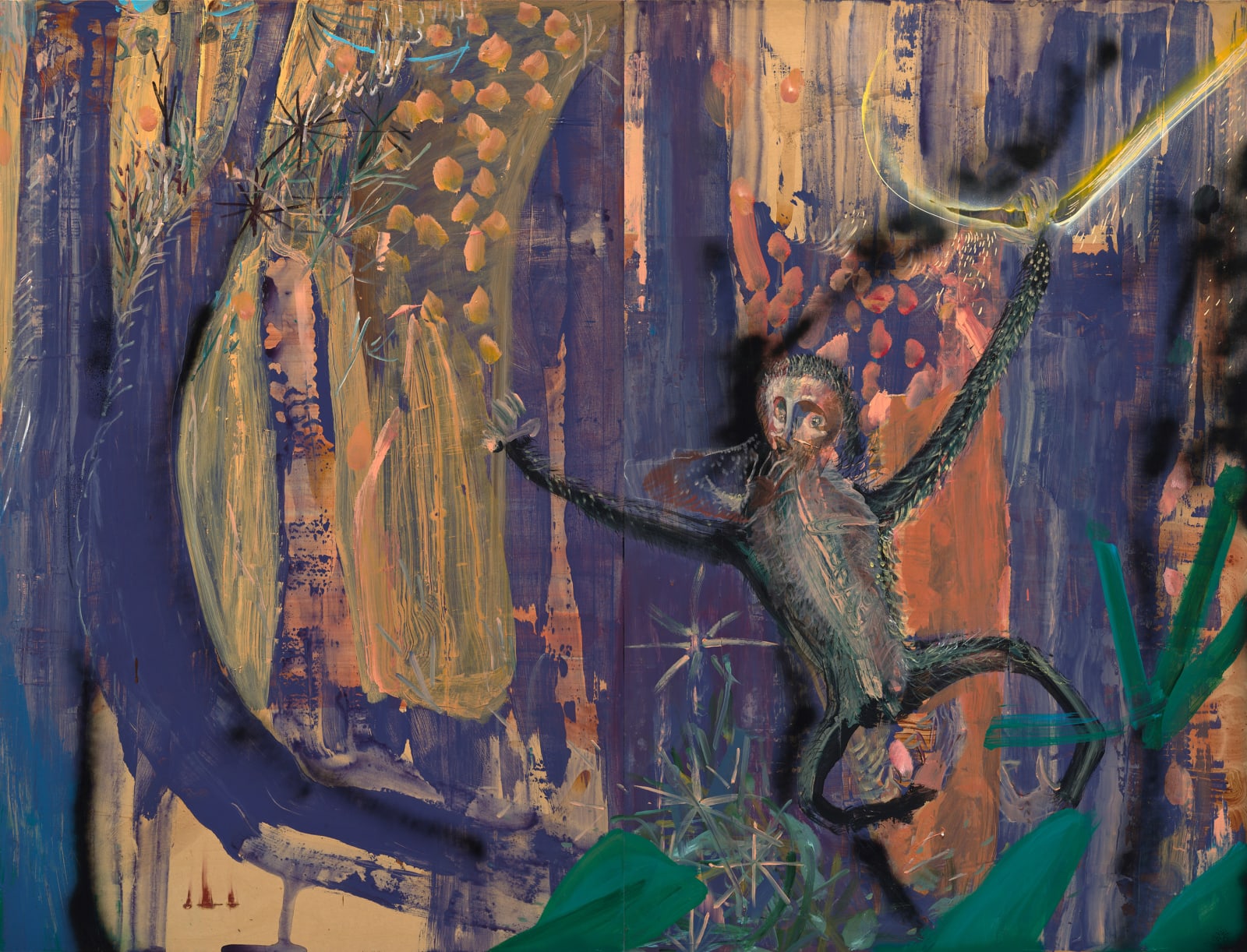 黨若洪, 《心猿》Capering Monkey, 2023