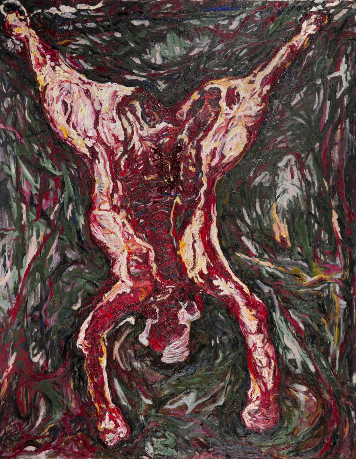 石晉華 , 《牛的屠體》 Carcass of Beef , 2019