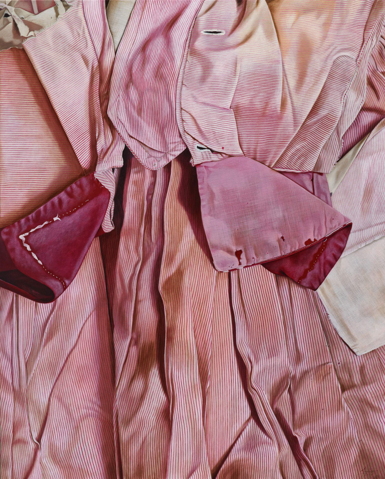 瑪莉娜．克魯斯, 《緋紅與疤痕》 Blushed and Blemished, 2017