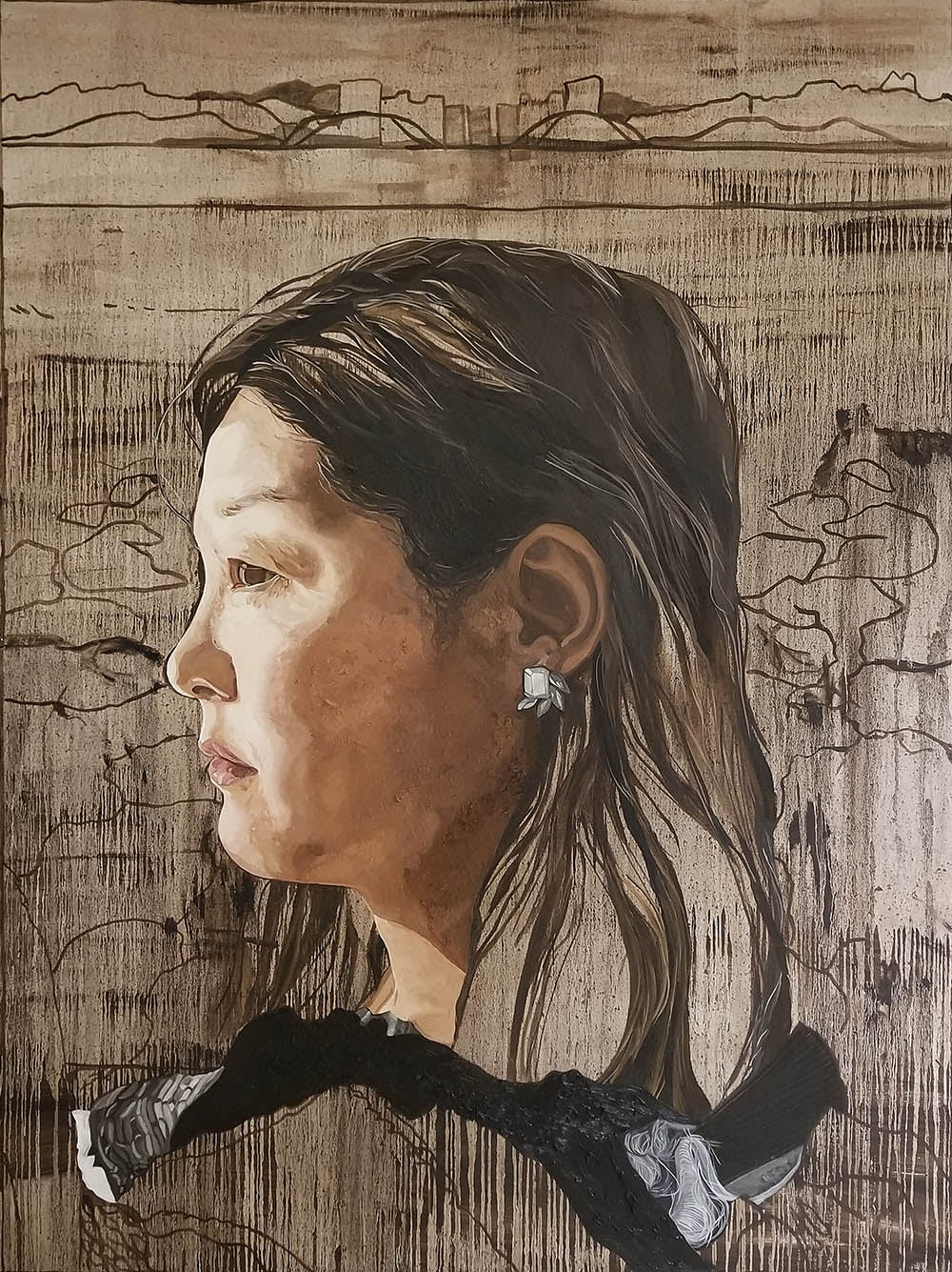 漢娜．佩蒂強, 《從不/ 這裡 (JL)》 never/here (JL), 2018