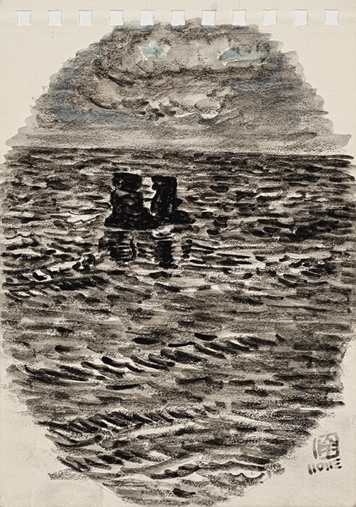 林銓居, 《燭台嶼》Double Rock, 2022