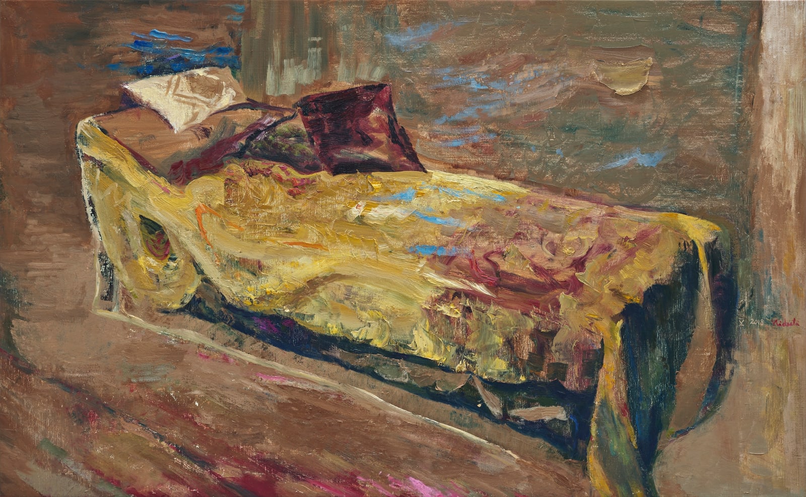 柏格丹・弗拉杜塔, 《佛洛伊德的床》Freud's Bed, 2018