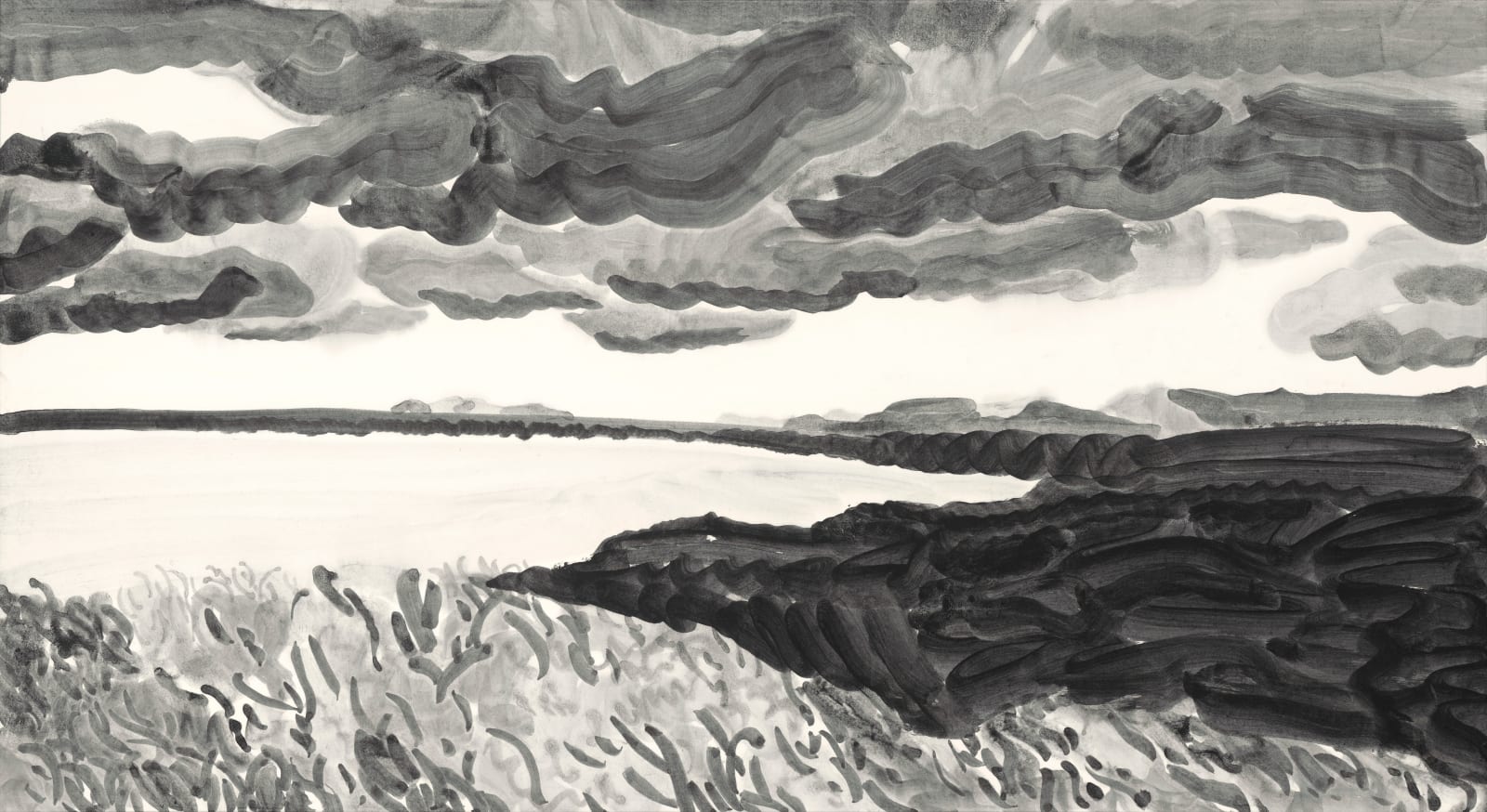 楊寓寧, 《偃草》 Grass Bends as Wind Blows, 2023