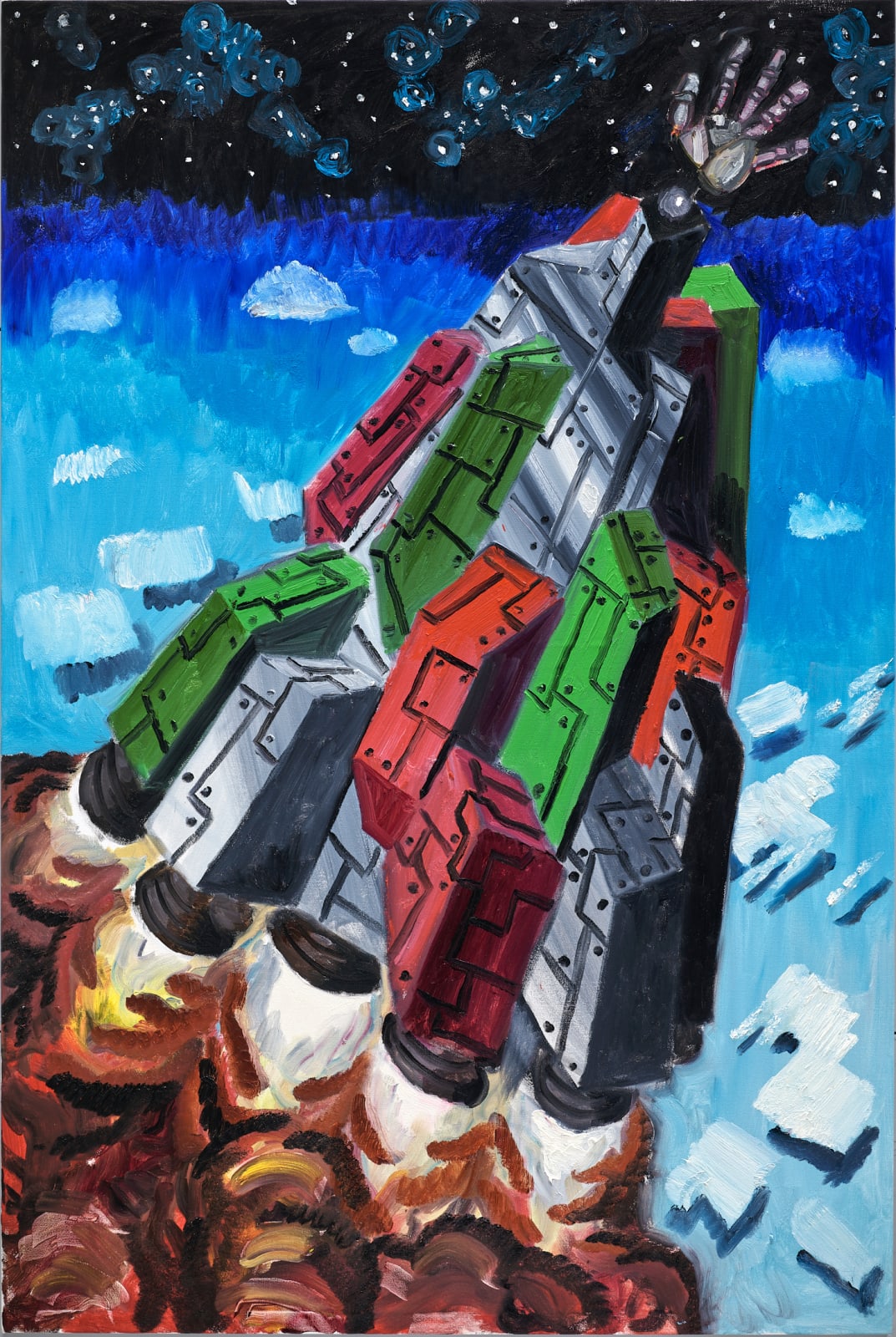 楊立, 《火箭聖誕樹》Rocket Christmas Tree, 2021