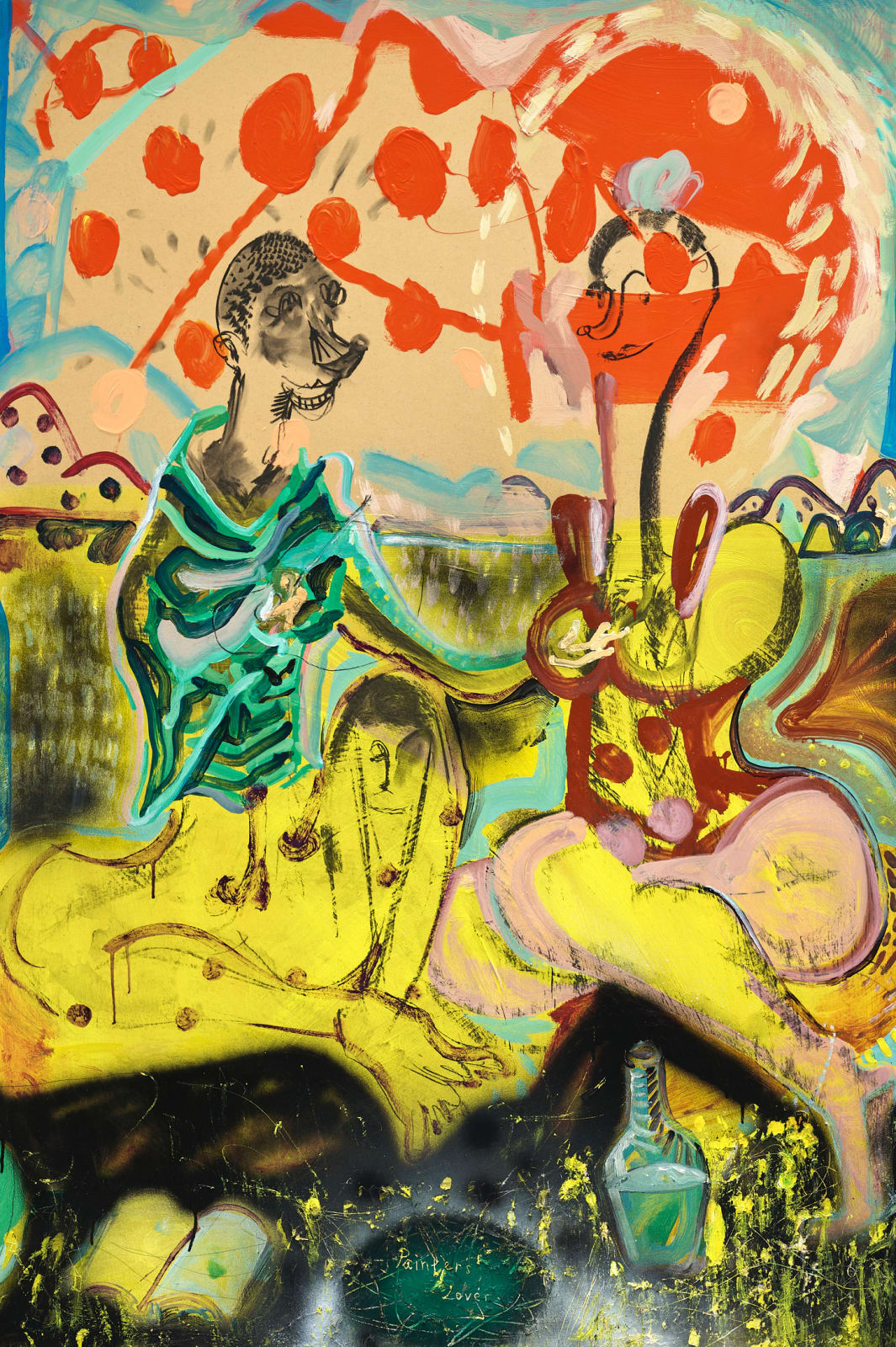 黨若洪, 《畫家與愛人》 The Painter and the Lover, 2022