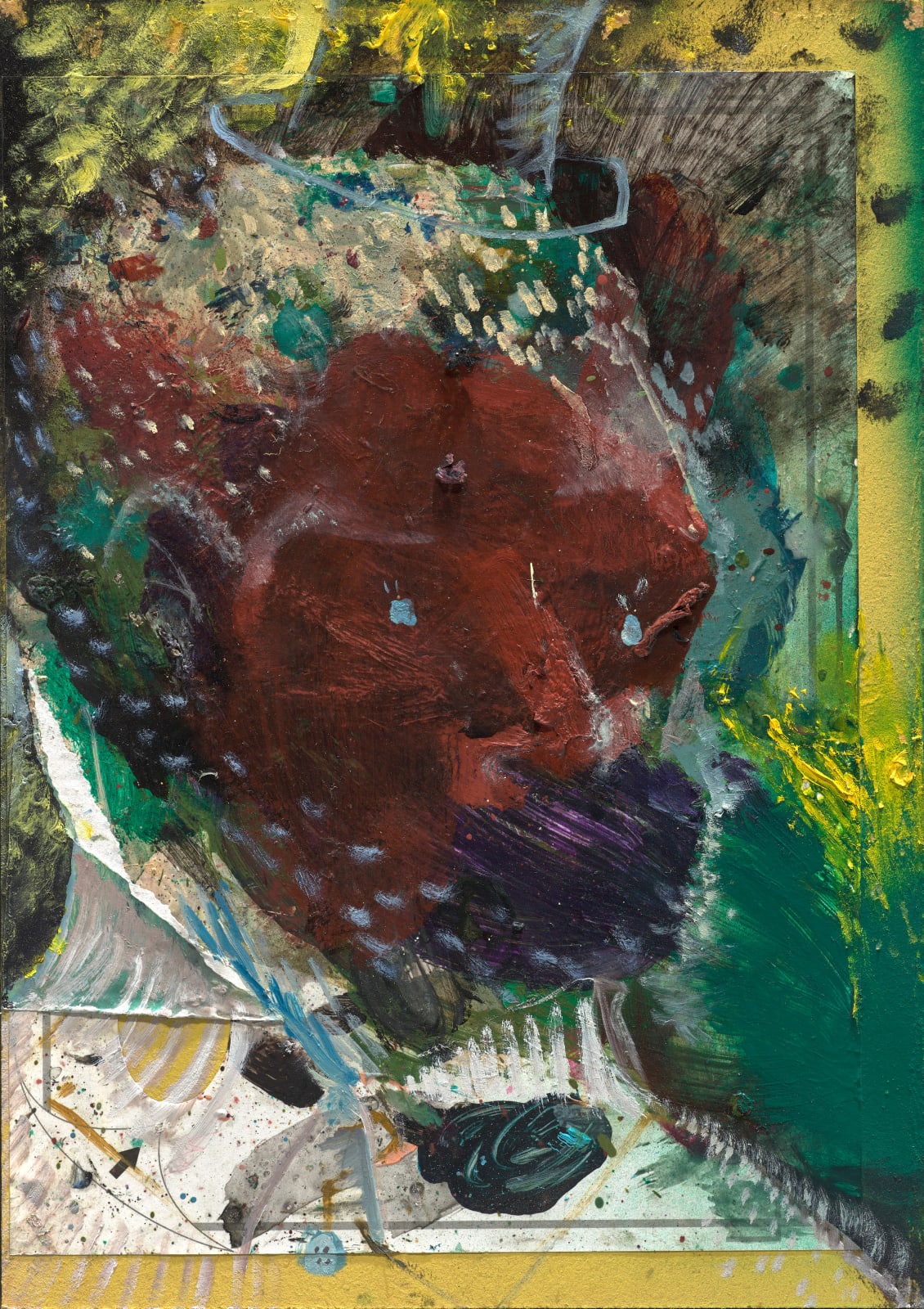 黨若洪, 《戴帽梵谷》 Van Gogh with a Hat Tree, 2025