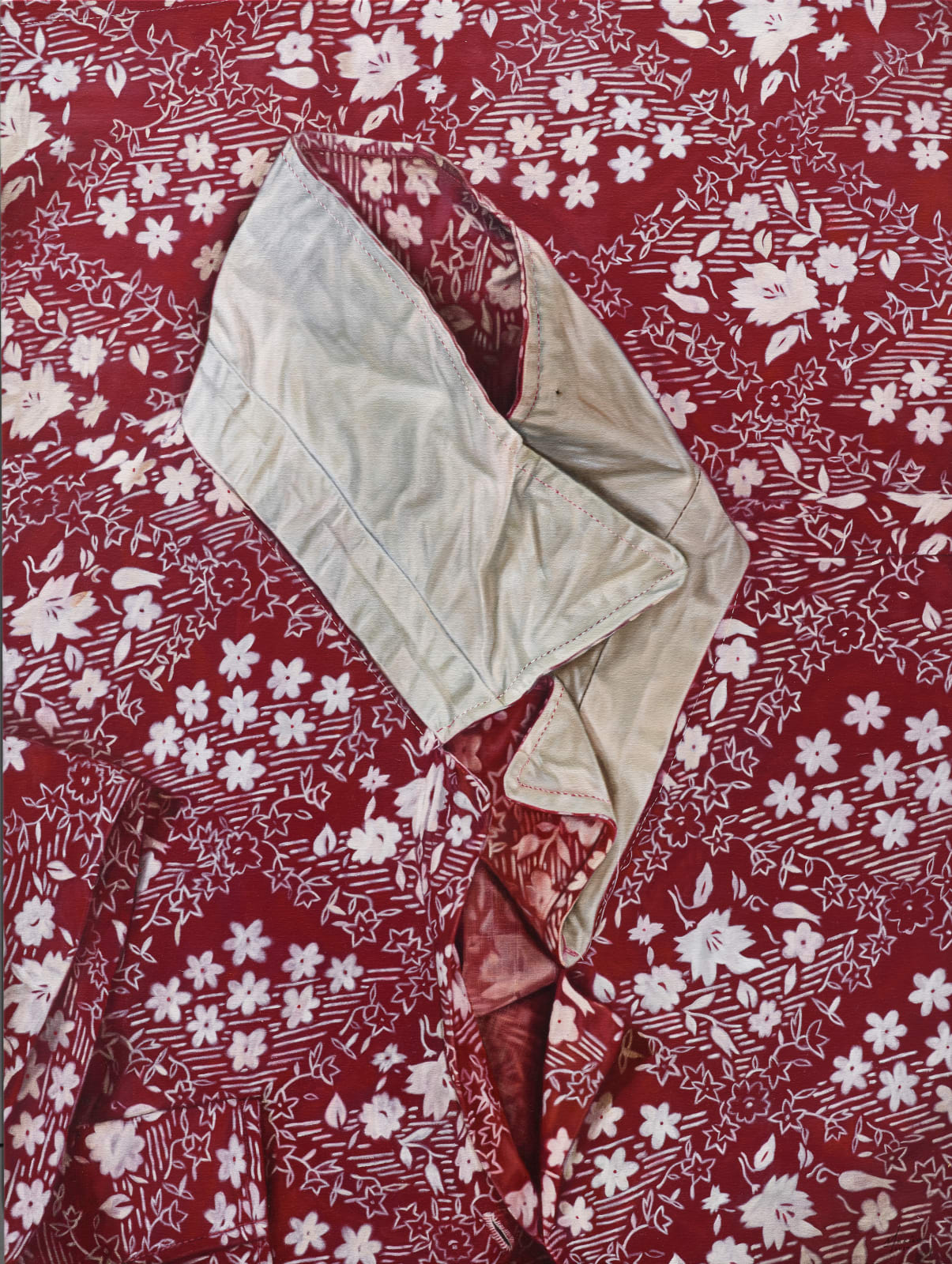 瑪莉娜．克魯斯, 《白領口花園》 Flower Garden with White Collar, 2017