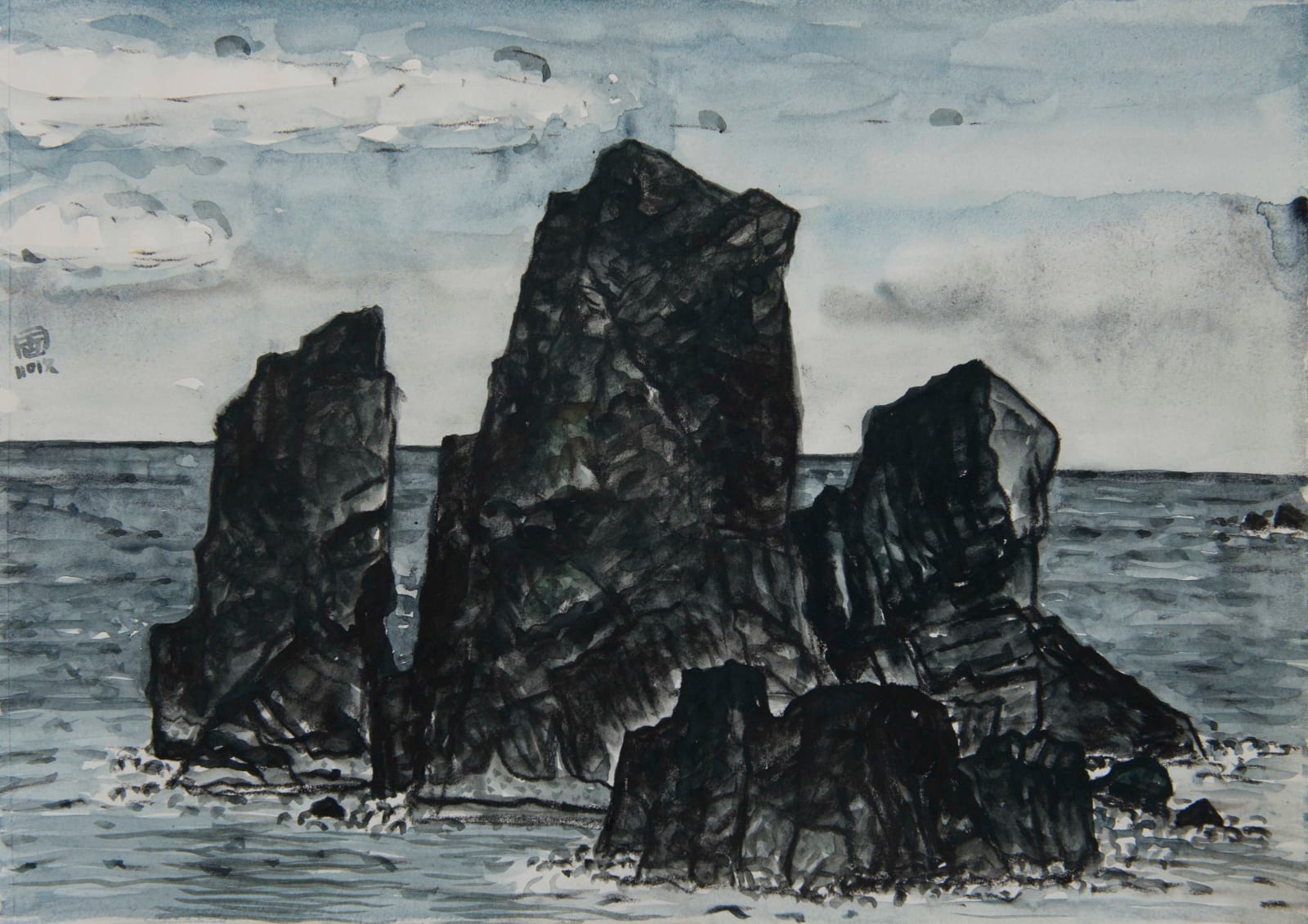 林銓居, 《粉鳥林》 Fenniaolin Fish Port, 2019
