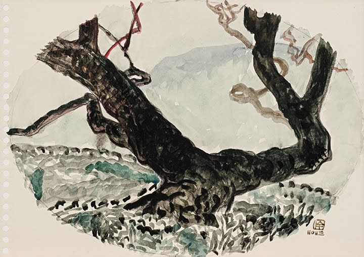 林銓居, 《虬之四》Curly Plum Tree IV, 2023