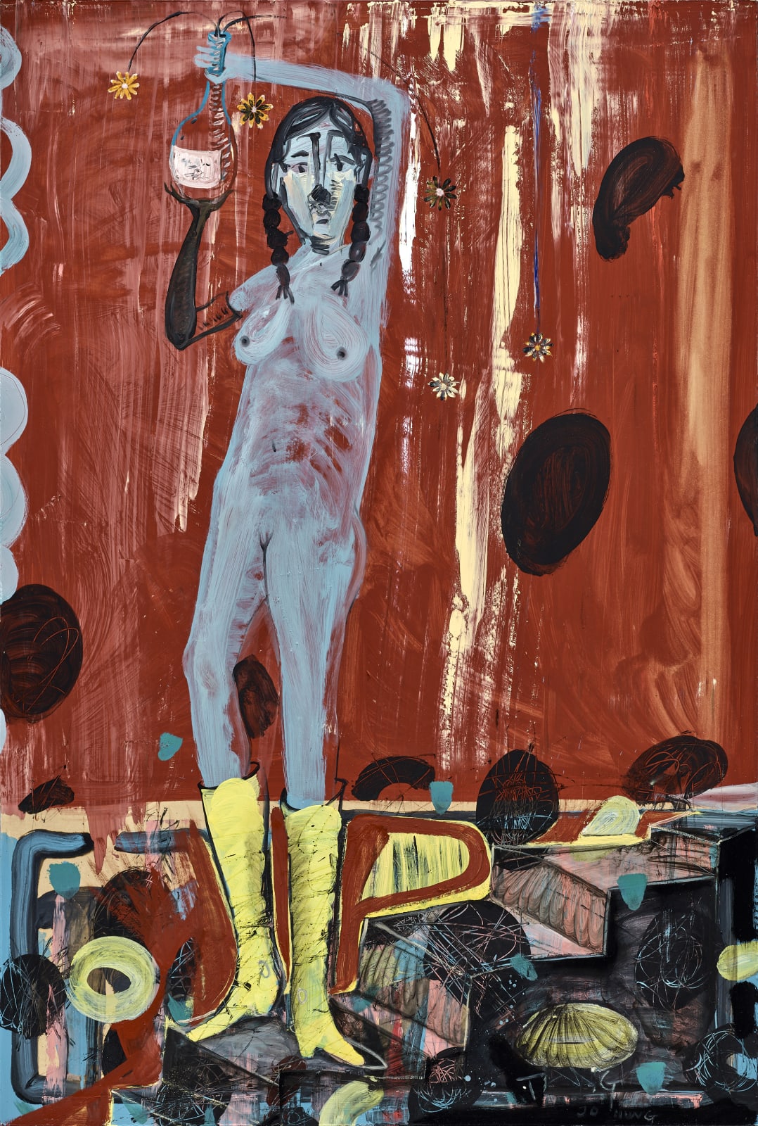 黨若洪, Blue Girl, 2020