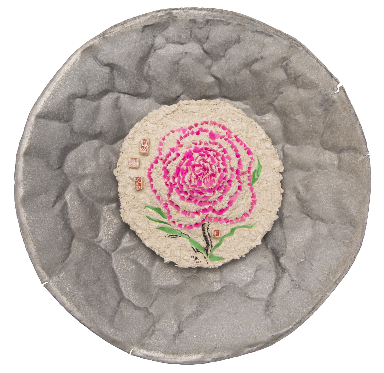 李明則 , 《牡丹花》 Subshrubby Peony, 2020